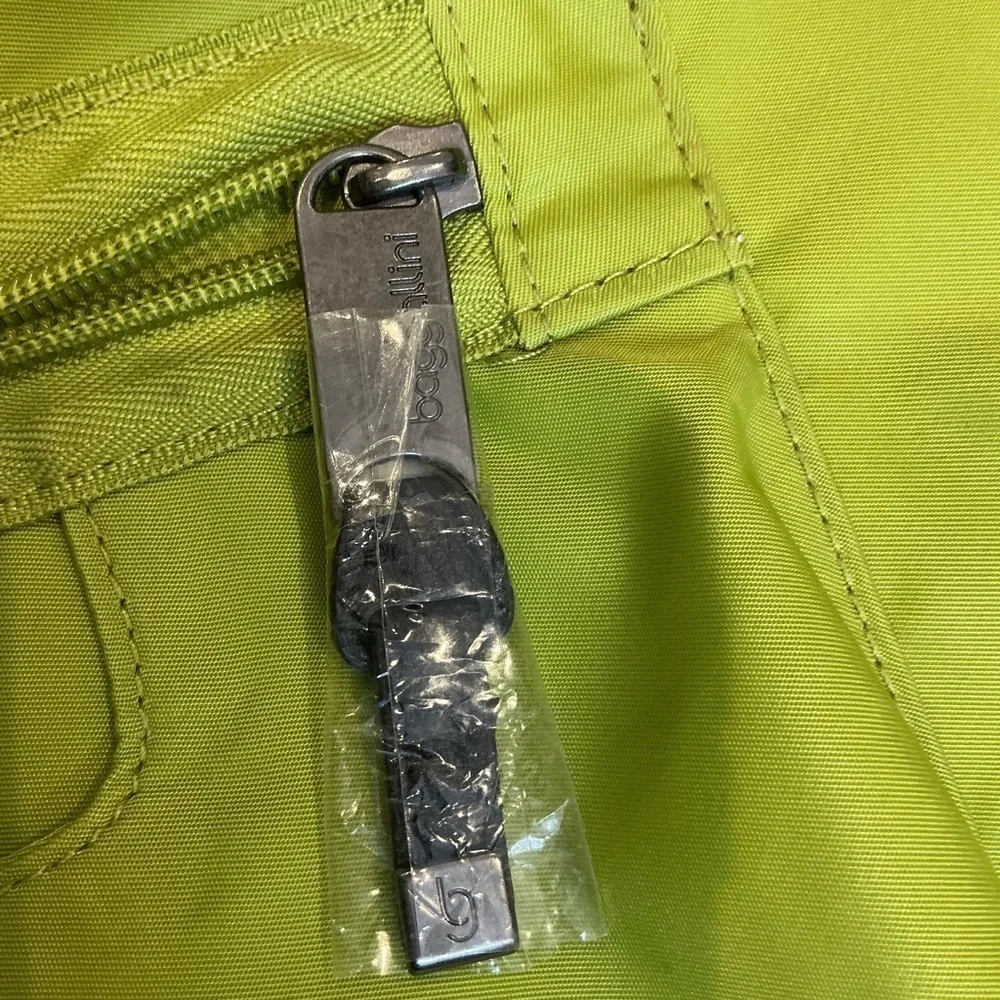 New Baggallini Skedaddle Laptop Backpack in Neon Green